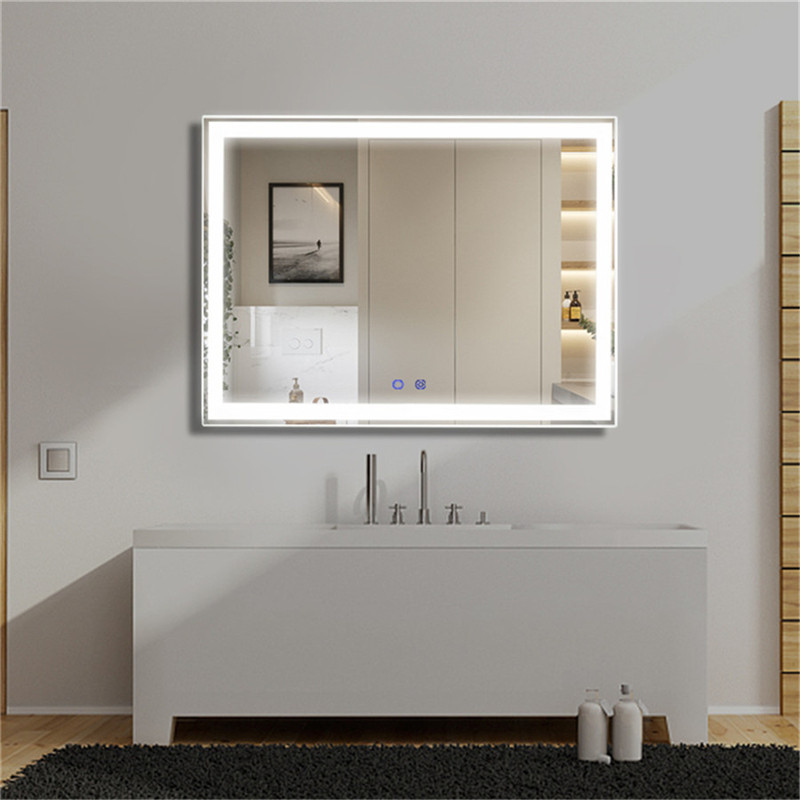 Interior Design LED Illuminated Vanity Mirror Bath Mirror Wall-mounted led bathroom mirror